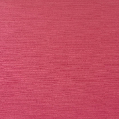 ROSY RED - Textured 12x12 Cardstock - Encore Paper