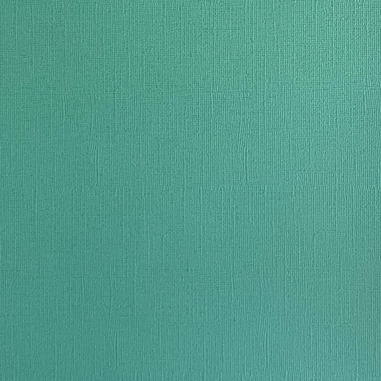 SEA GLASS - Teal Textured 12x12 Cardstock - Encore Paper
