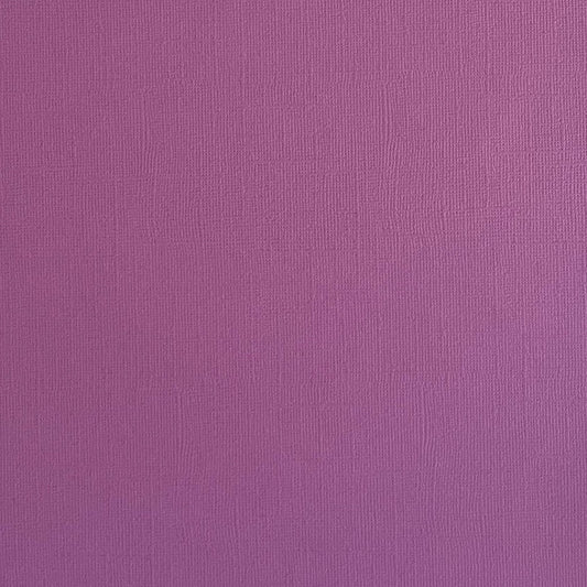 SPRING CROCUS - Plum Textured 12x12 Cardstock - Encore Paper