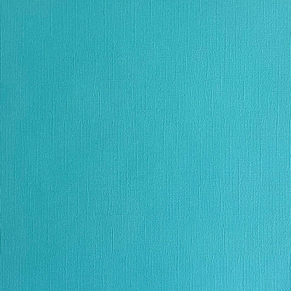 SWIMMING POOL - Bright Blue Textured 12x12 Cardstock - Encore Paper