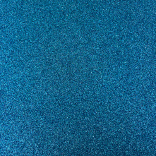 TAHITI Glitter Luxe Cardstock - 12x12 glitter Cardstock - 12x12 Cardstock - Encore - BLUE glitter Card-stock - mess free glitter Cardstock