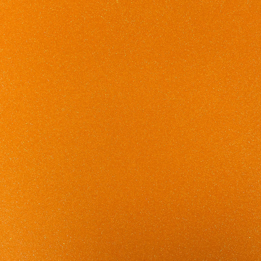 TANGERINE Glitter Luxe Cardstock - 12x12 glitter Cardstock - 12x12 Cardstock - Encore - ORANGE glitter Card-stock - mess free glitter Cardstock