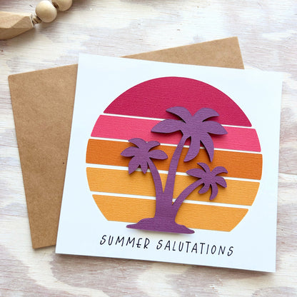 Handmade card featuring Encore Textured Cardstock