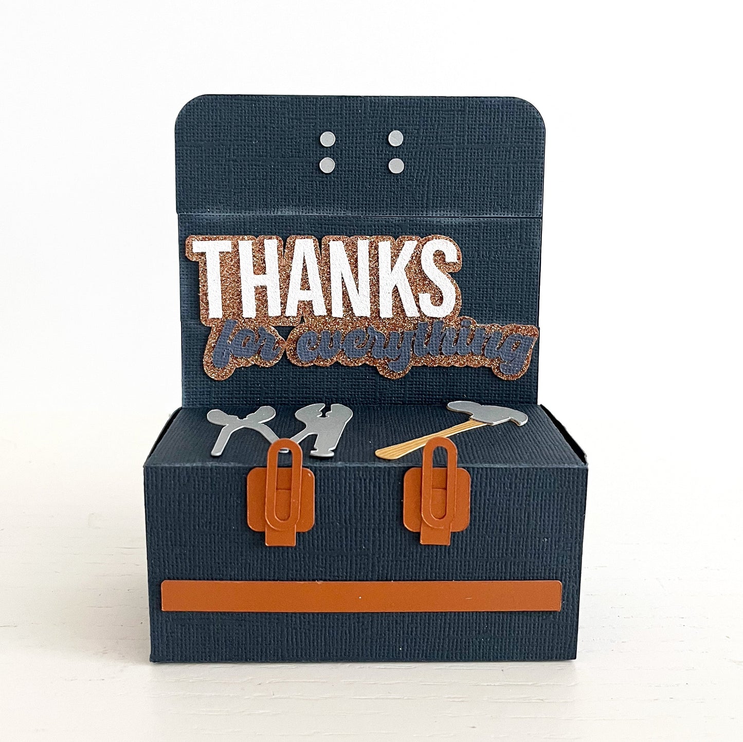 Father's Day Paper Craft featuring Encore Textured Cardstock