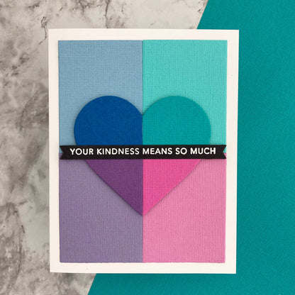 Handmade card featuring Encore Turquoise Necklace