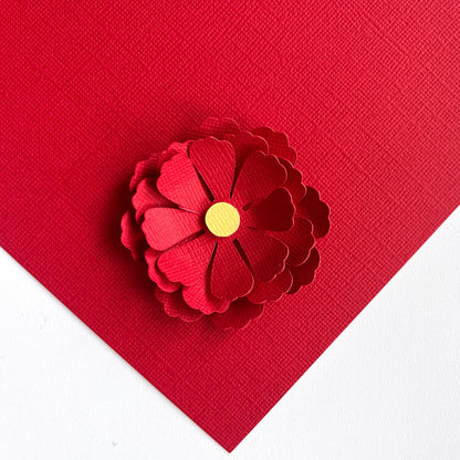 all american red cardstock