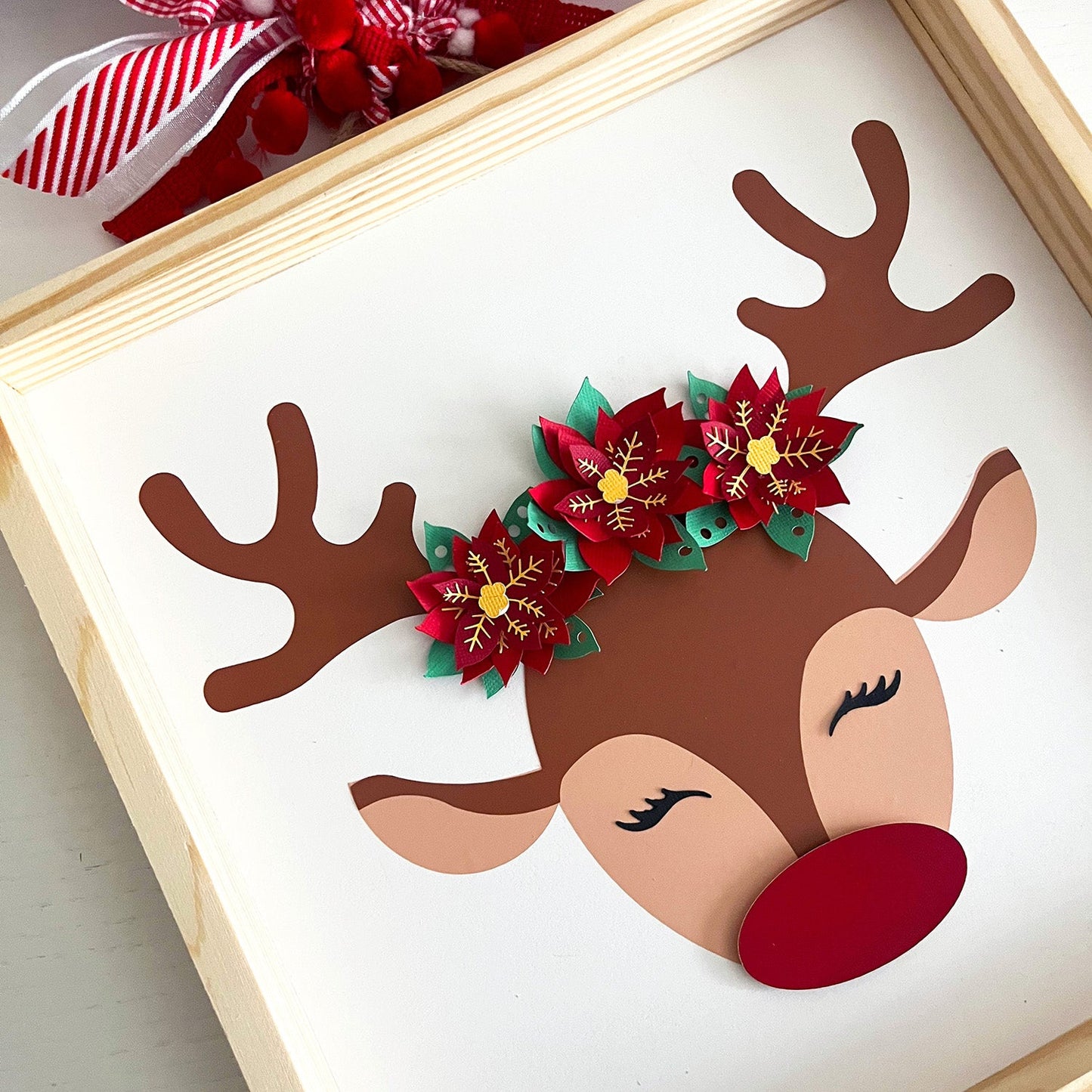 encore textured cardstock in all american red paper flowers