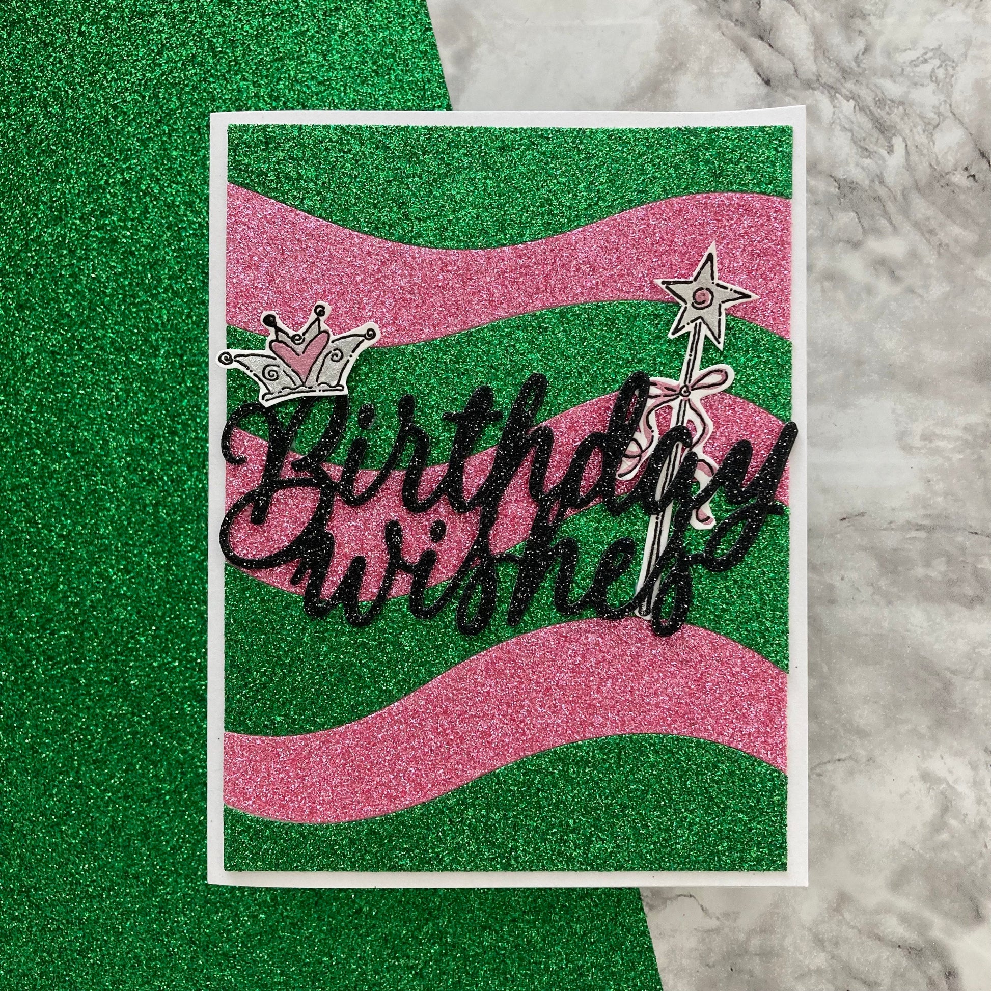 wicked inspired birthday card